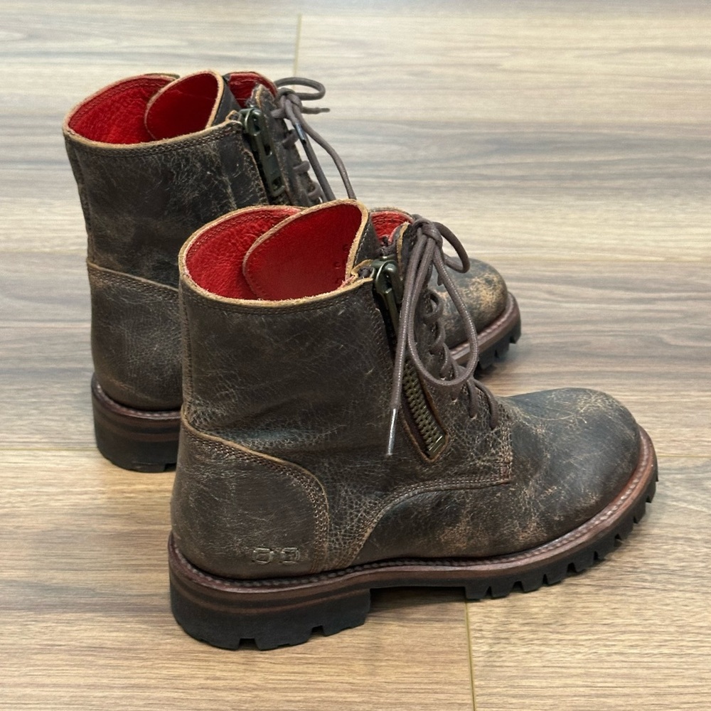 BEDSTU Tactic Trek Combat Style Boot in Teak Brown Size 6 - Picture 4 of 11